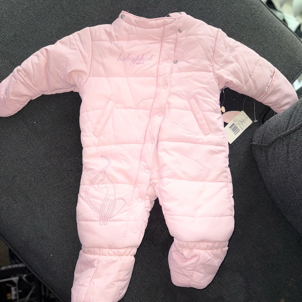 Baby phat girl snow onesie